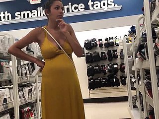 26yr aged pregnant Jasmine in the same manner obese boobs