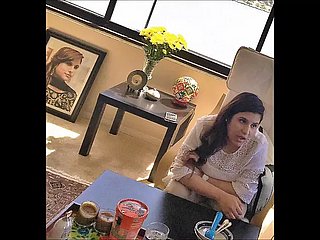 Desi paki esposa Ayesha bailando desnuda para su esposo